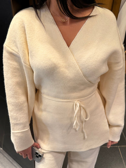 Ensemble croisé – Crème