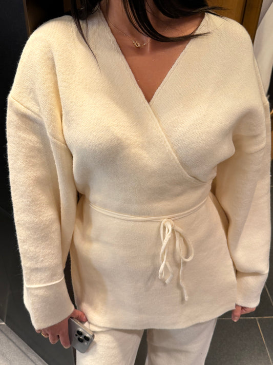 Ensemble croisé – Crème